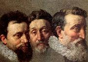 POURBUS, Frans the Younger Head Studies of Three French Magistrates oil painting picture wholesale
